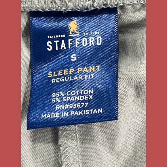 Stanford - Men's Super Soft Sleep Jogger Pants - Light Green - Small - Picture 9 of 12